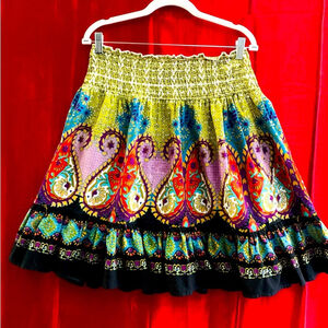 ❤️ BOHO Derek Heart Geometric/Floral Skirt for Women ❤️